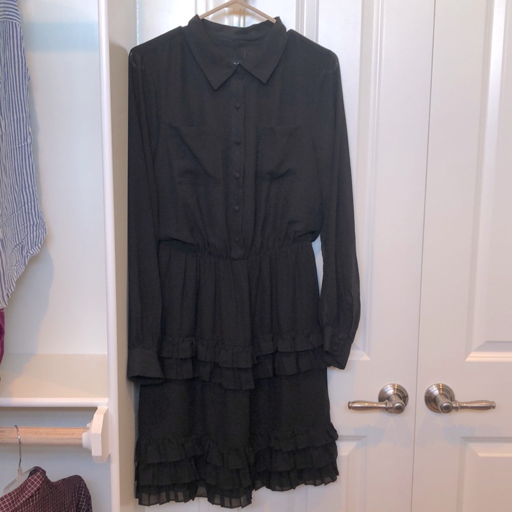 Laundry by shelli segal Womens black dress sz 10.